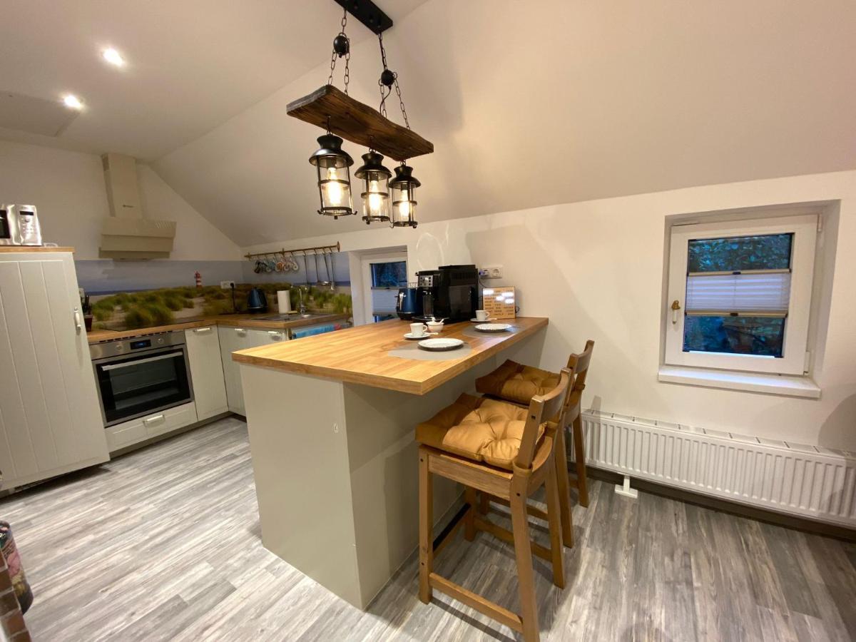 אפן Ferienwohnung Gulfhaus, Mit Sauna Und Grossem Garten מראה חיצוני תמונה