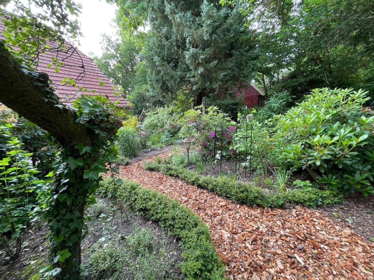 אפן Ferienwohnung Gulfhaus, Mit Sauna Und Grossem Garten מראה חיצוני תמונה