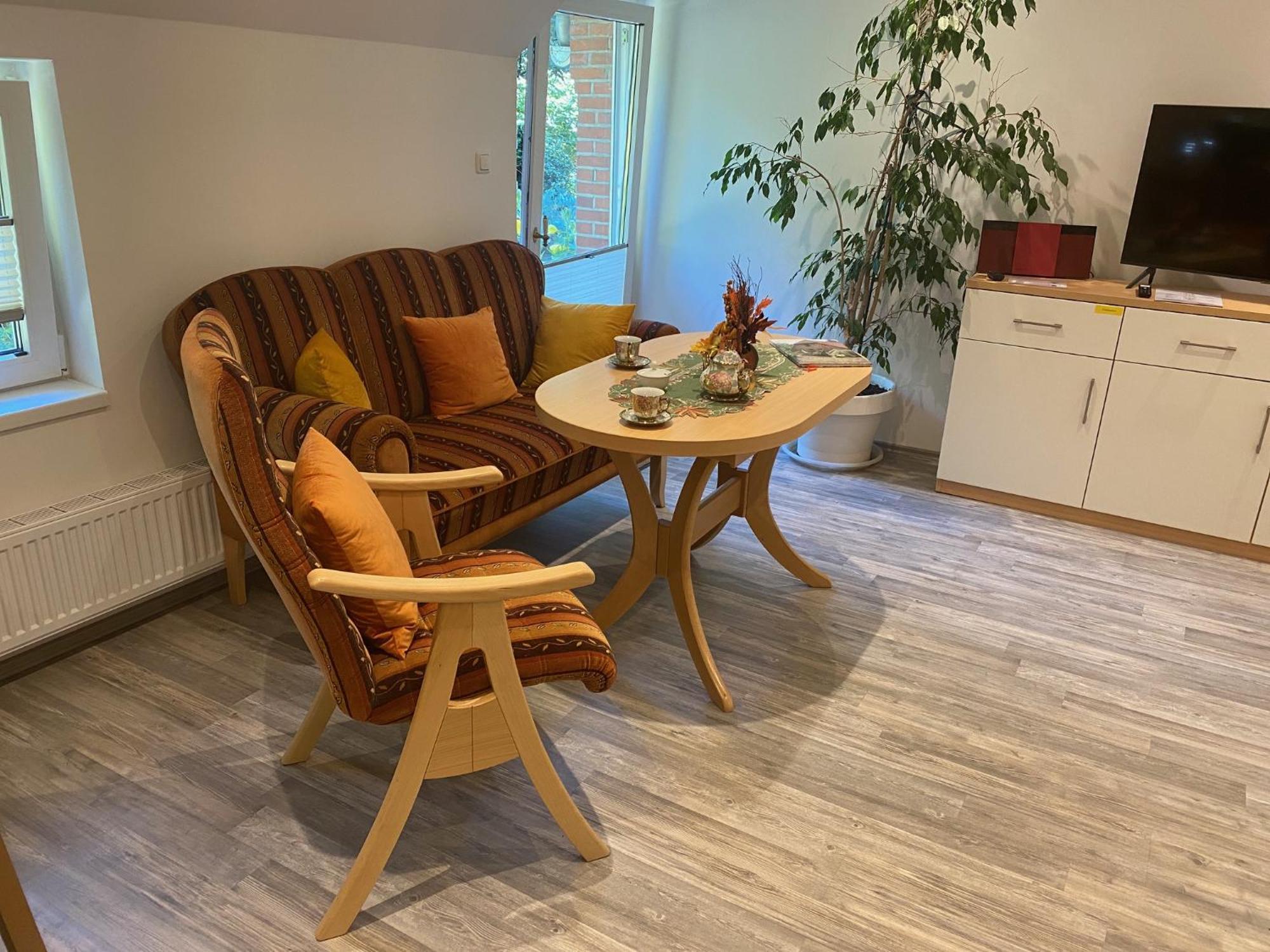 אפן Ferienwohnung Gulfhaus, Mit Sauna Und Grossem Garten מראה חיצוני תמונה